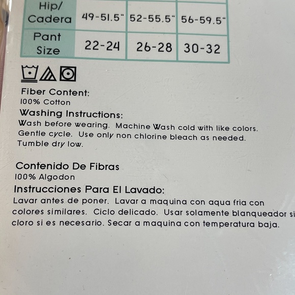 Kmart PINK Briefs Underwear Womens Plus Sz 13 Cotton 5 Pack Blue Purple Polka Do - Picture 12 of 14